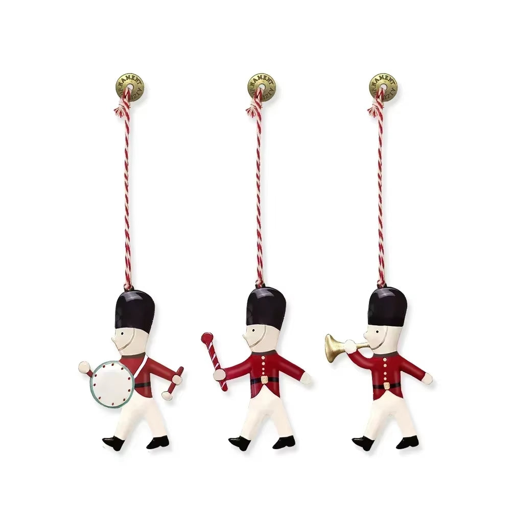 Christmas Party Nordic Christmas Decoration Metal Pendant Christmas Tree Room Party Holiday Decoration Ornaments