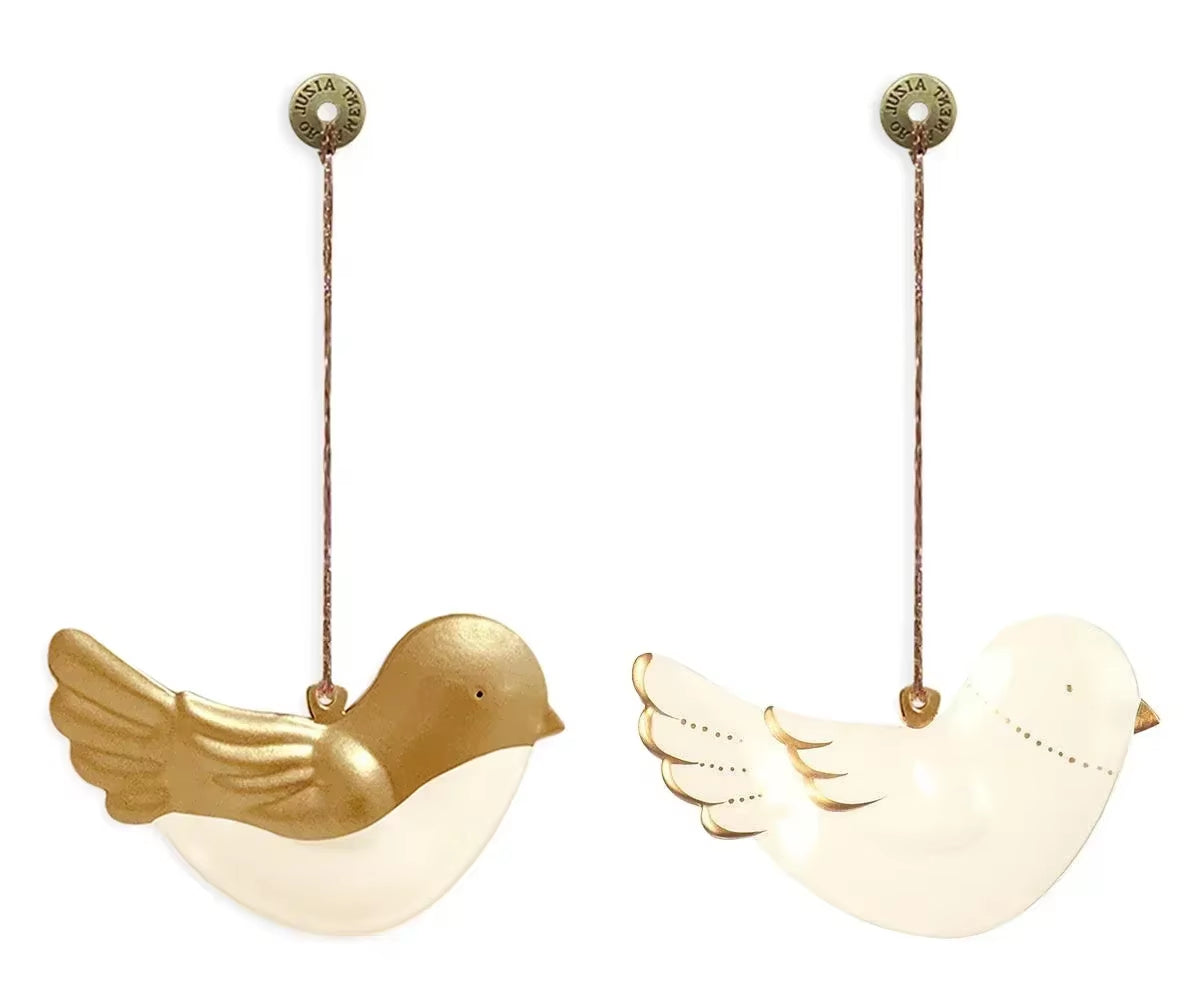 Christmas Party Nordic Christmas Decoration Metal Pendant Christmas Tree Room Party Holiday Decoration Ornaments