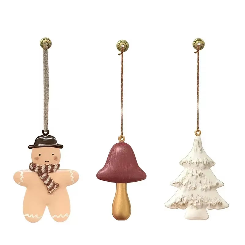 Christmas Party Nordic Christmas Decoration Metal Pendant Christmas Tree Room Party Holiday Decoration Ornaments