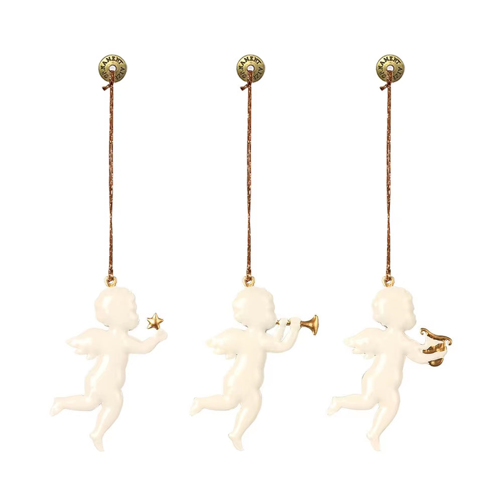 Christmas Party Nordic Christmas Decoration Metal Pendant Christmas Tree Room Party Holiday Decoration Ornaments