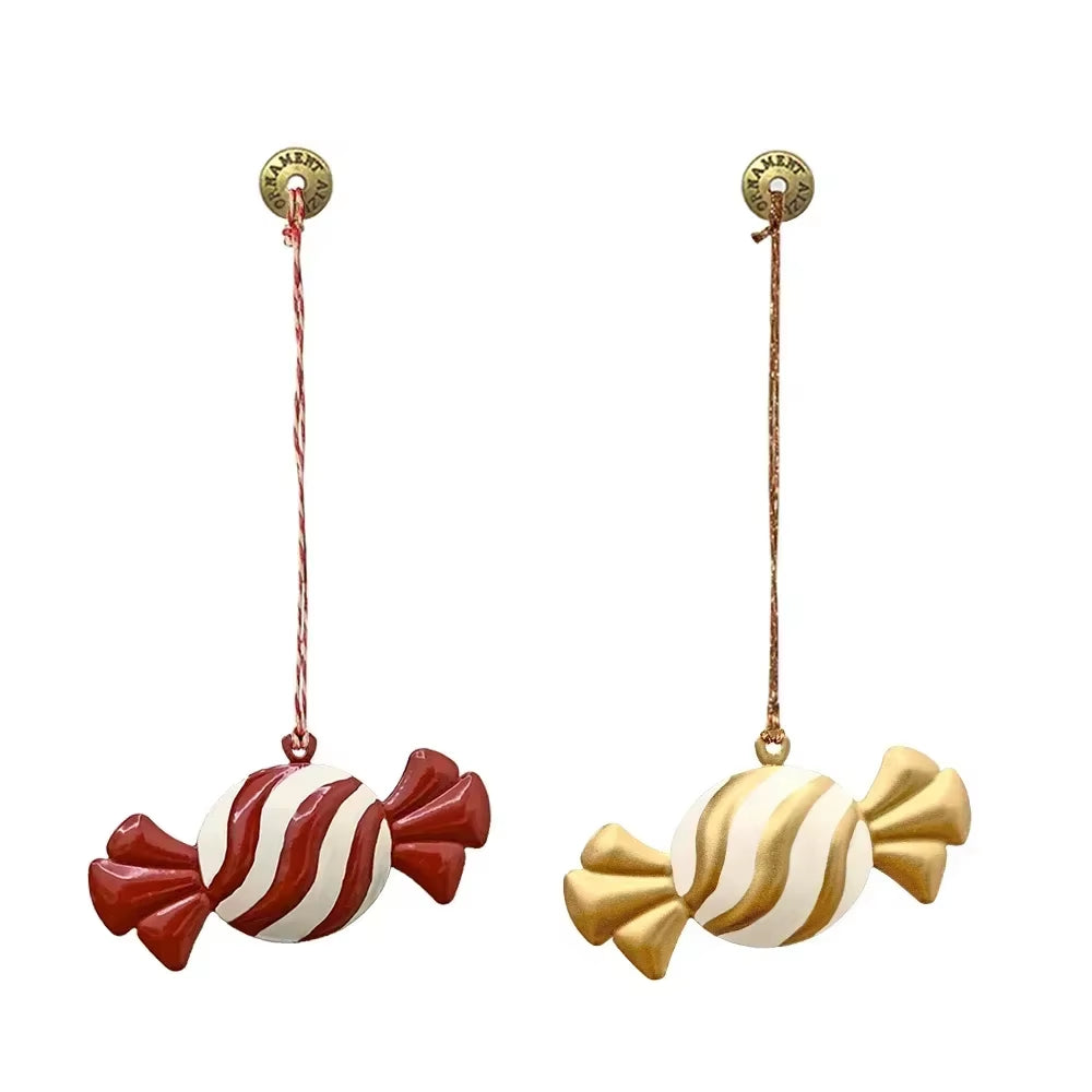 Christmas Party Nordic Christmas Decoration Metal Pendant Christmas Tree Room Party Holiday Decoration Ornaments