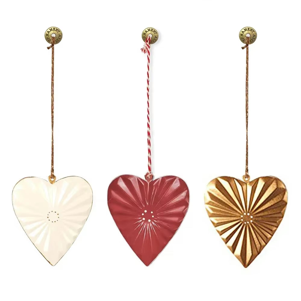 Christmas Party Nordic Christmas Decoration Metal Pendant Christmas Tree Room Party Holiday Decoration Ornaments