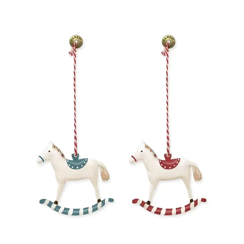 Christmas Party Nordic Christmas Decoration Metal Pendant Christmas Tree Room Party Holiday Decoration Ornaments